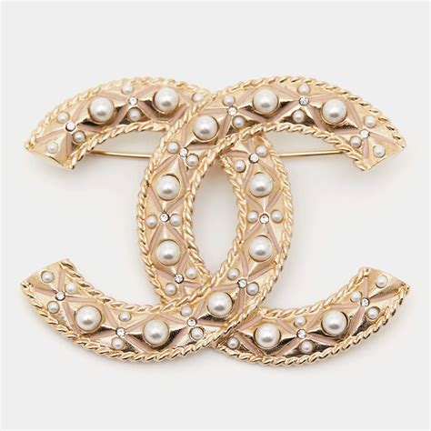 faux Chanel brooches